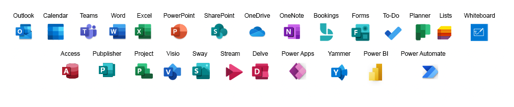 Microsoft Applications